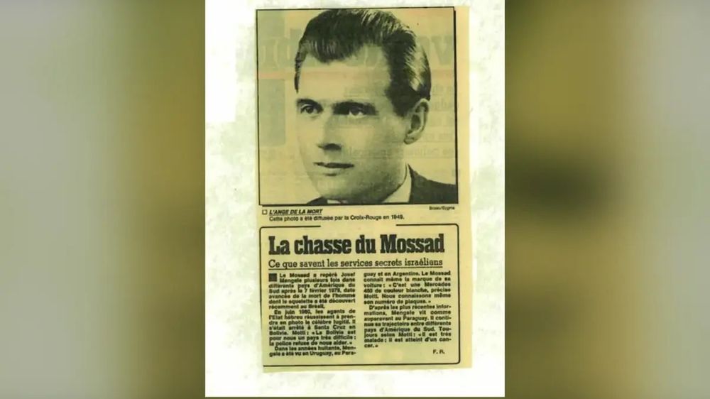 Израильтянин, пытавшийся добраться до Менгеле